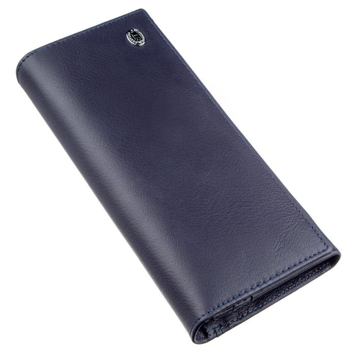 Жіночий гаманець із зовнішнім відділенням ST Leather 18895 синій
