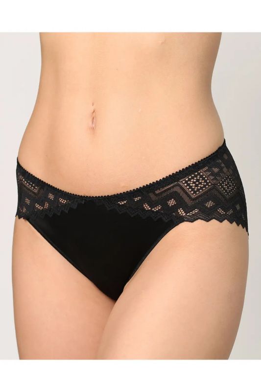 Трусики жіночі бікіні 714515 ZeBra чорний кварц