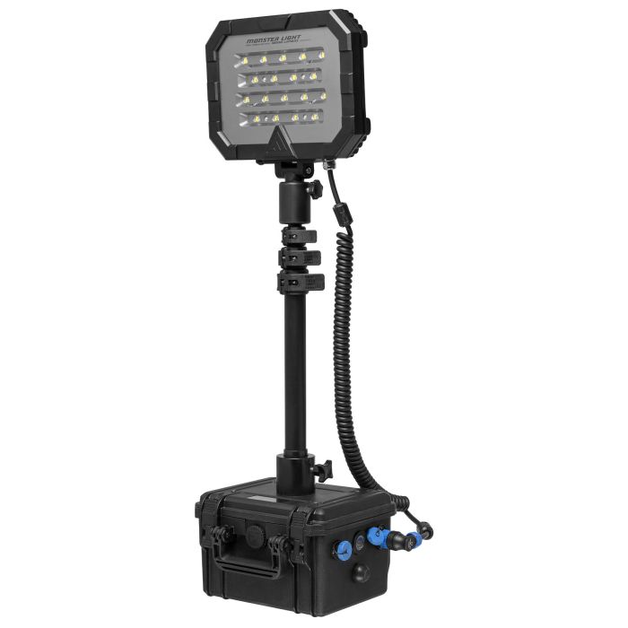 Прожектор професійний Mactronic Monster Light Mini (18 000 Lm) Recharg (PFL0151-E)