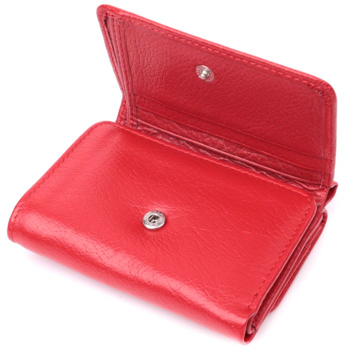 Кожаный кошелек для женщин ST Leather 22505 красный
