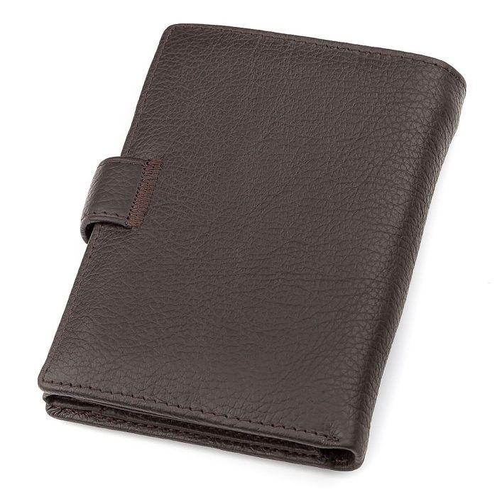 Чоловічий гаманець ST Leather 18331 (ST101) коричневий вертикальний