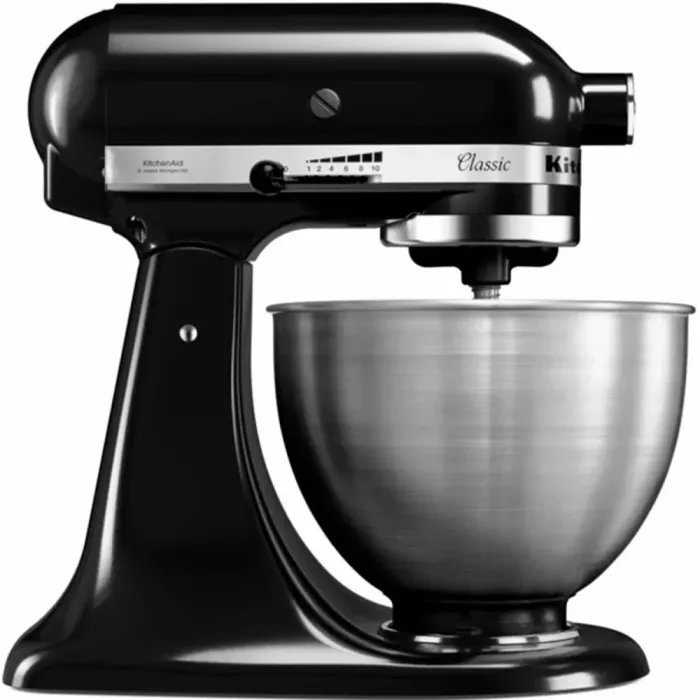 Кухонна машина KitchenAid Classic 4,3 л 5K45SSEOB з відкидним блоком чорний