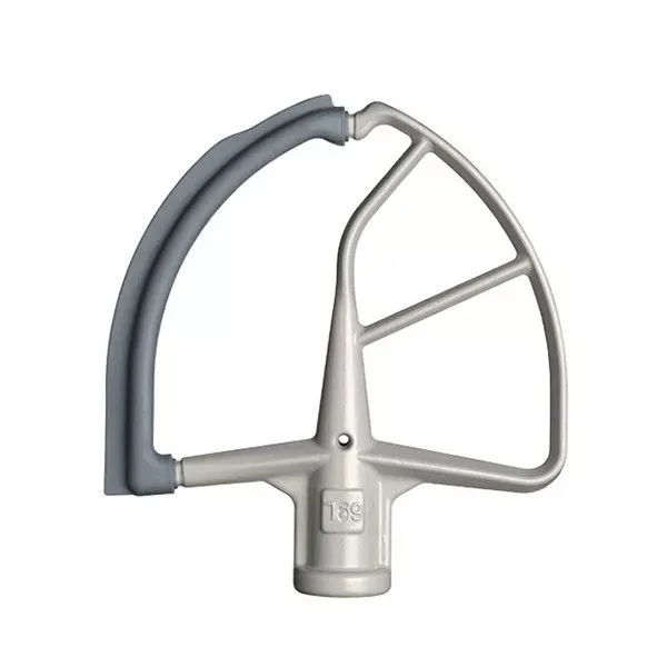 Насадка-лопатка KitchenAid 5KFE7T для чаши 6,9 л с гибким ребром.