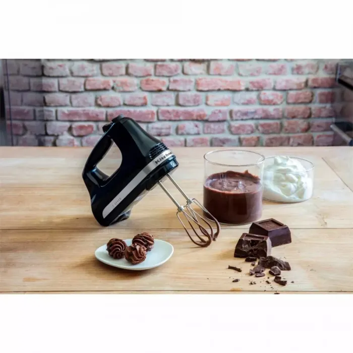 Міксер KitchenAid CLASSIC 5KHM5110EOB ручний 5 швидкостей чорний