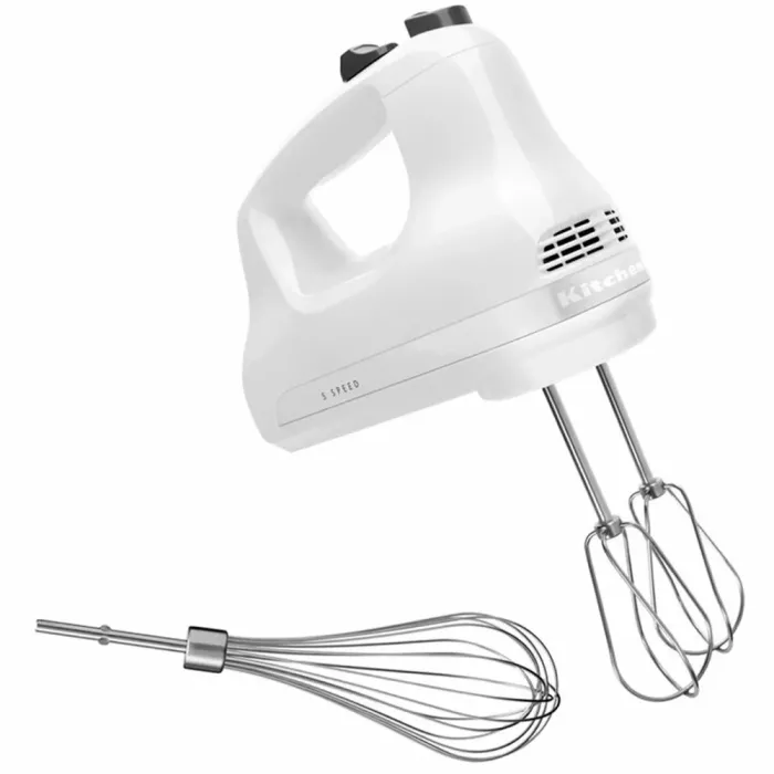 Міксер KitchenAid Classic 5KHM5110EWH ручний 5 швидкостей білий