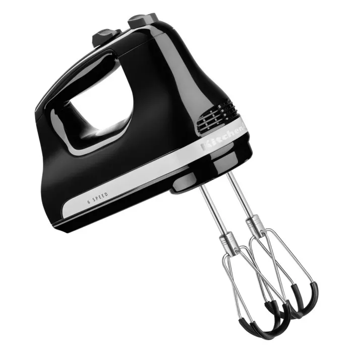 Міксер KitchenAid 5KHM6118EOB ручний 6 швидкостей чорний