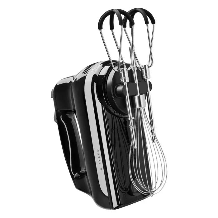 Міксер KitchenAid 5KHM6118EOB ручний 6 швидкостей чорний