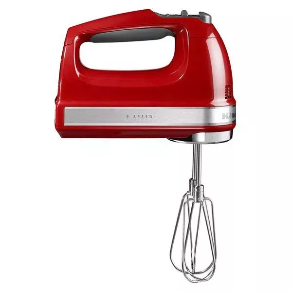 Міксер KitchenAid 5KHM9212EER ручний 9 швидкостей червоний