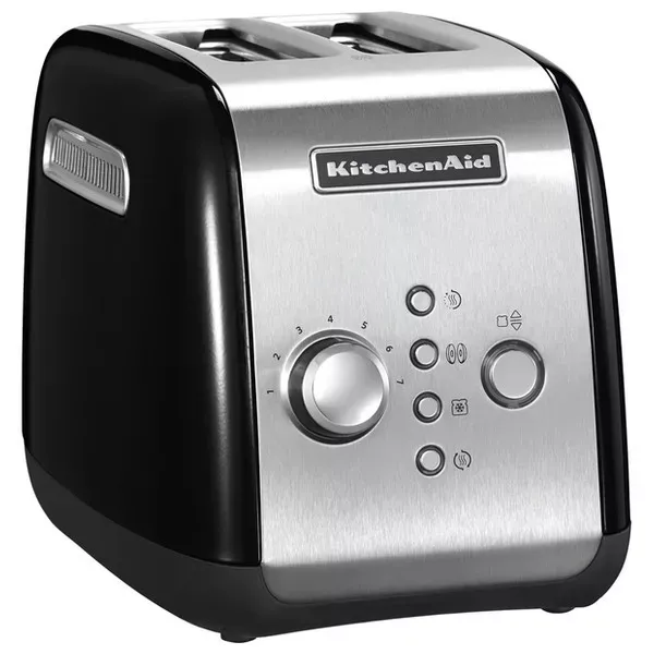 Тостер KitchenAid 5KMT221EOB на 2 тоста чорний