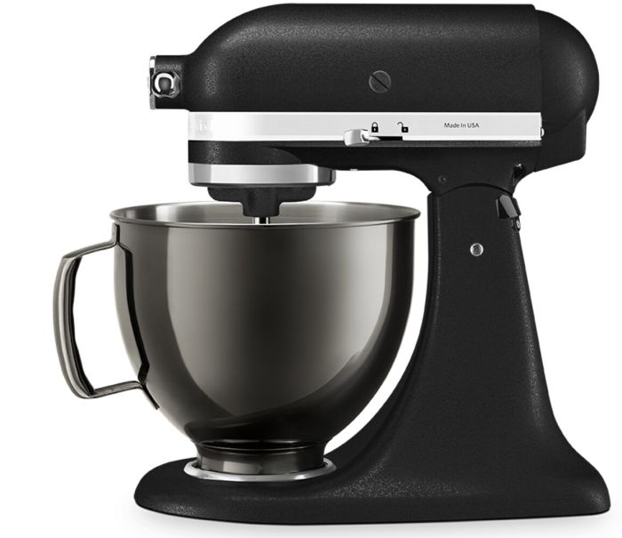 Чаша KitchenAid 4,8 л 5KSM5SSBRB из нержавеющей стали с ручкой с PVD покрытием цвет сияющий черный