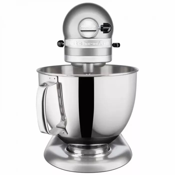 Кухонна машина KitchenAid Artisan 4,8 л 5KSM175PSECU з відкидним блоком сріблястий