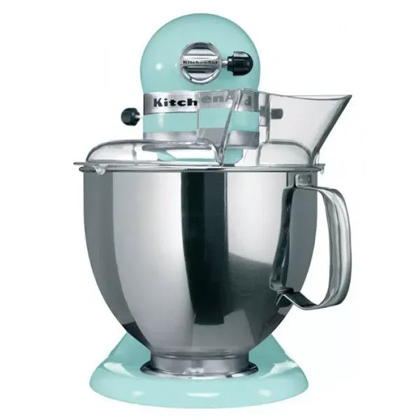 Кухонна машина KitchenAid Artisan 4,8 л 5KSM175PSEIC з відкидним блоком колір крижаний блакитний
