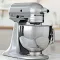 Кухонна машина KitchenAid Artisan 4,8 л 5KSM175PSEMS з відкидним блоком срібний медальйон