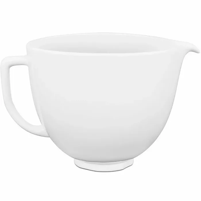 Чаша KitchenAid 4,7л 5KSM2CB5LW керамическая, с ручкой, цвет белый шоколад