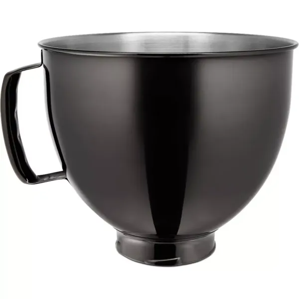 Чаша KitchenAid 4,8 л 5KSM5SSBRB з нержавіючої сталі з ручкою з PVD покриттям колір сяючий чорний