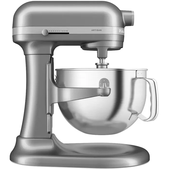 Кухонная машина KitchenAid Artisan 5,6 л 5KSM60SPXECU с подъемной чашей серебристый