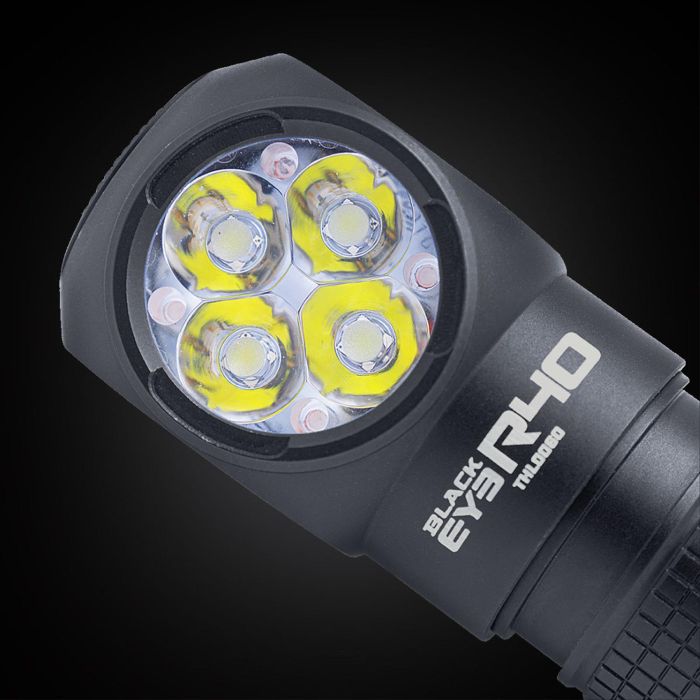 Ліхтар налобний Mactronic Black Eye R40 (4000 Lm) Programmable Rechargeable Type-C (THL0060)