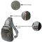Зручна жіноча сумка з однією лямкою через плече з екошкіри Vintage 22756 зелена