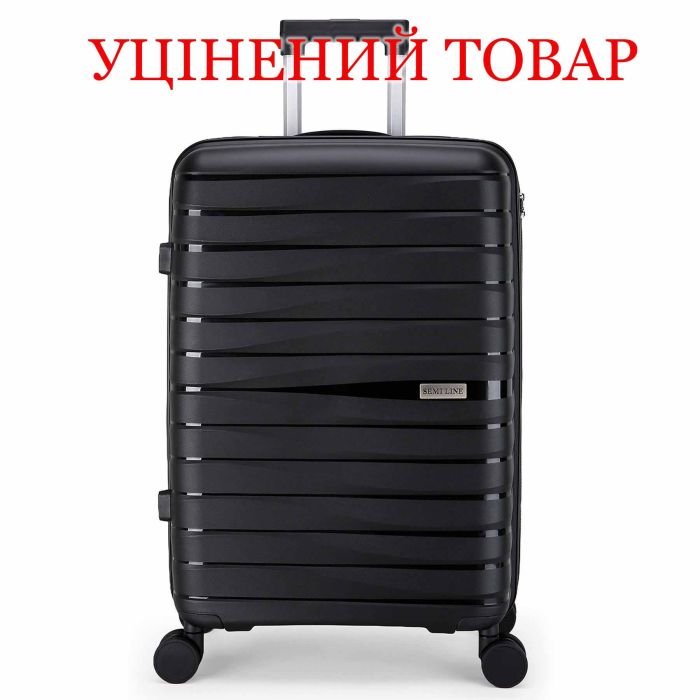 Валіза Semi Line 28" (L) Black (T5794-3)_Discounted