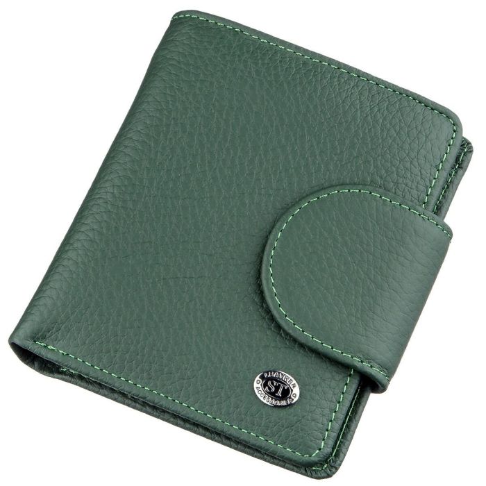 Кошелек женский компактный ST Leather 18959 зеленый