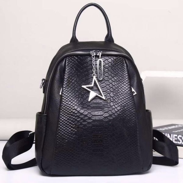 Стильний жіночий рюкзак шкіряний міський з ременцем 3551 Tiding Bag