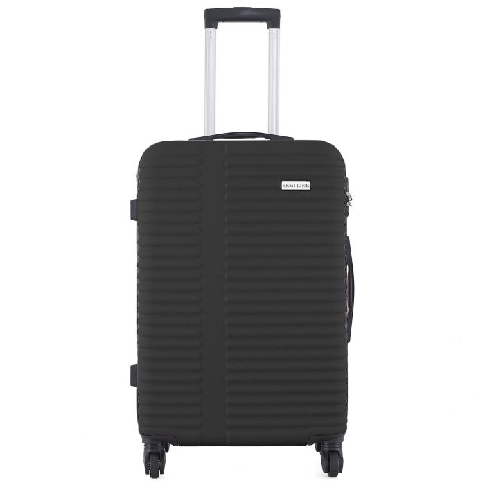 Валіза Semi Line 24" (M) Black (T5647-3)_Discounted