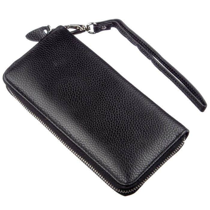 Кожаный женский клатч ST Leather 18933 черный