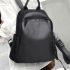 Женский классический кожаный рюкзак черный городского типа 85378 Tiding Bag