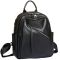 Стильний жіночий шкіряний рюкзак чорний міський 51124 Tiding Bag