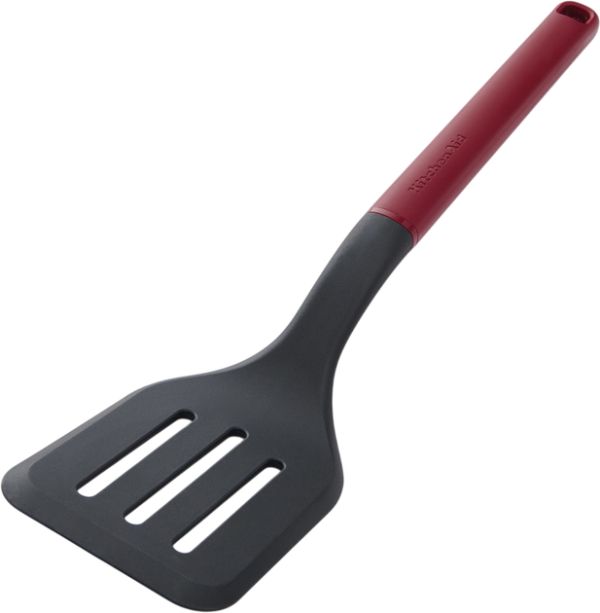 Лопатка з прорізами KitchenAid Classic, 34 см, червоний (KHA002OHEREG)