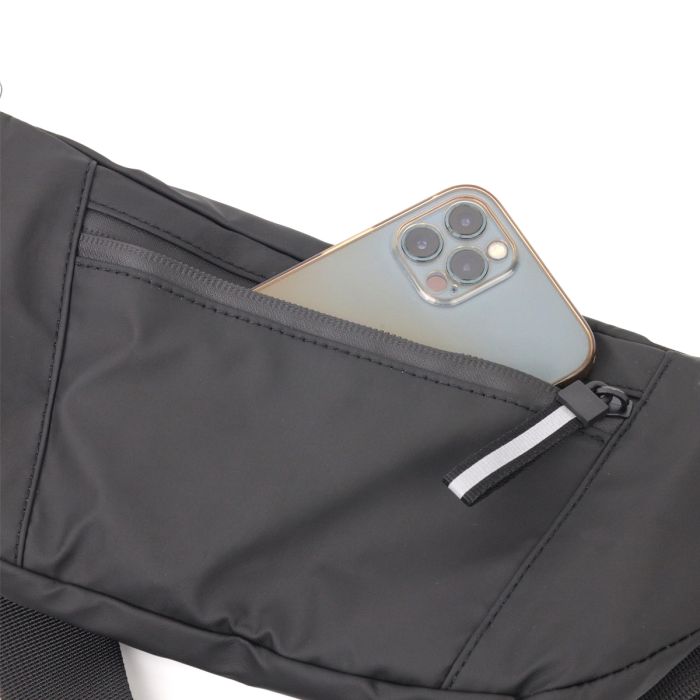 Бананка мужская из нейлона Vintage 20577 черный