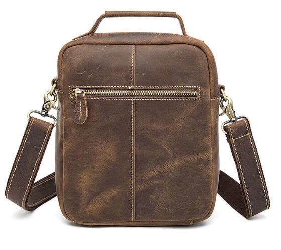 Сумка мужская Crazy horse 14692 Vintage коричневая