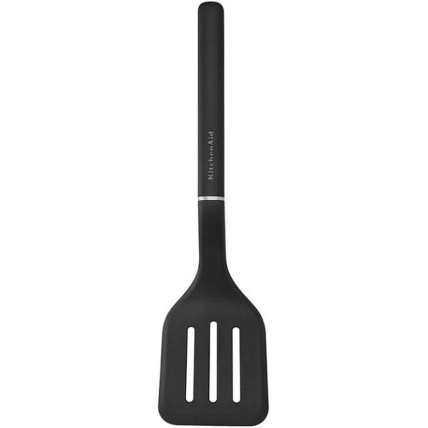 Лопатка з прорізами KitchenAid Classic, 34 см, чорний (KHH002OHOBEG)