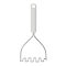 Картоплем'ялка KitchenAid Classic, 25,5 см, білий (KHA008OHPNG)