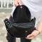 Бананка чоловіча нагрудна 14х29х8 для гаджетів Tiding Bag TD-37698 чорна