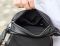 Бананка чоловіча нагрудна 14х29х8 для гаджетів Tiding Bag TD-37698 чорна
