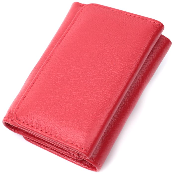 Женский портмоне с монетницей из натуральной кожи ST Leather 22727 красный