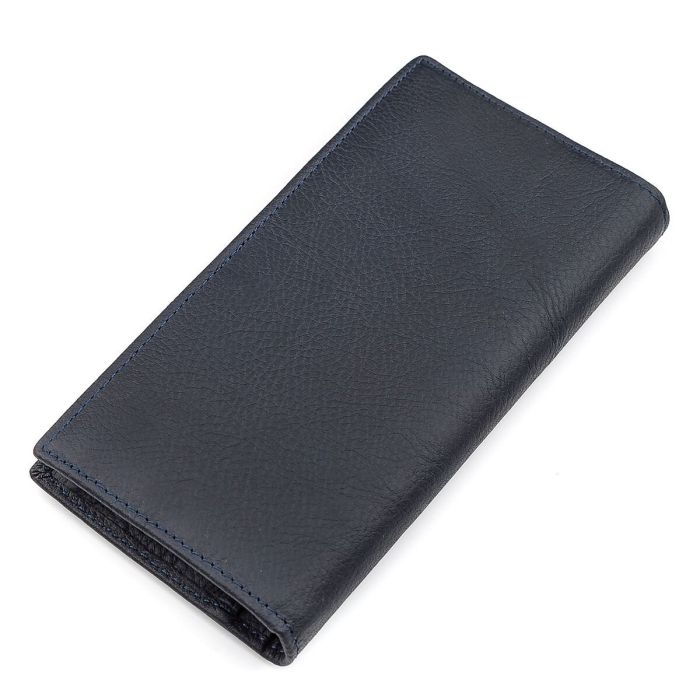 Чоловічий купюрник ST Leather 18370 (ST148) дуже зручний синій