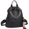 Шкіряний жіночий рюкзак міський чорний Olivia Leather 6711