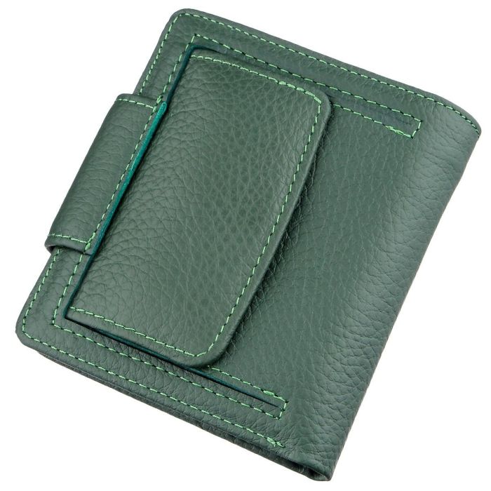 Кошелек женский компактный ST Leather 18959 зеленый