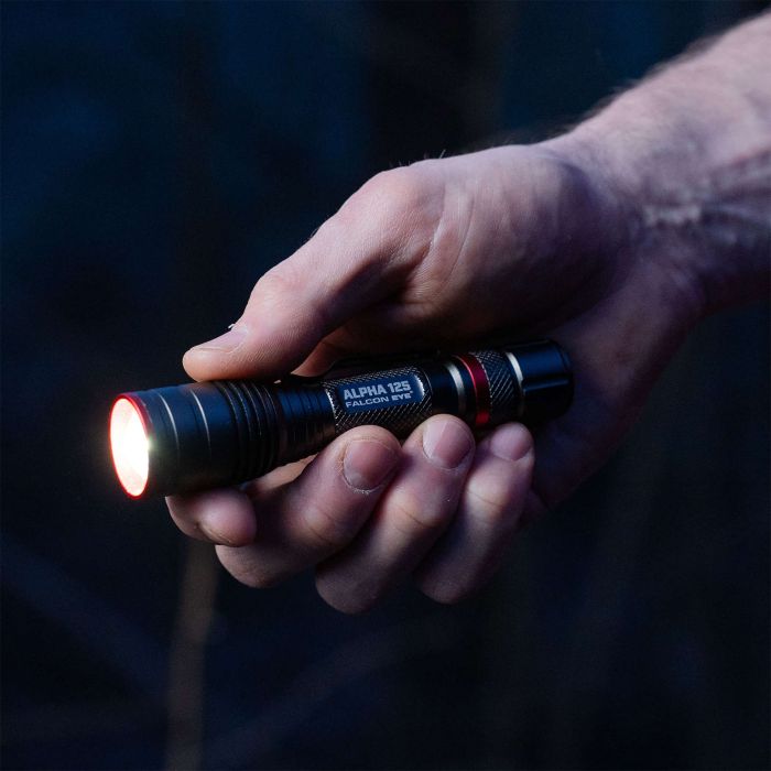 Ліхтар тактичний Falcon Eye Alpha 125 (125 Lm) Focus (FHH0120)
