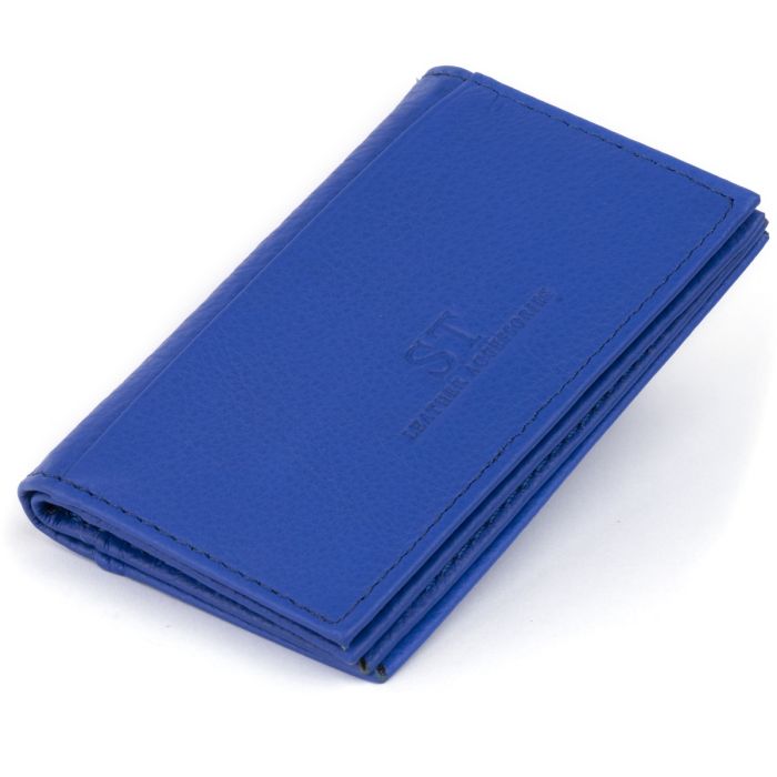 Візитниця-книга ST Leather 19219 синя