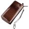 Женский лаковый клатч ST Leather 18908 коричневый
