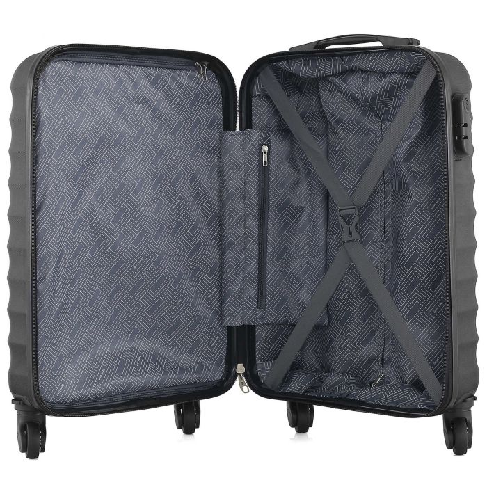 Валіза Semi Line 20" (S) Black (T5576-2)_Discounted