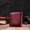 Маленький жіночий гаманець із натуральної шкіри ST Leather 19467 бордовий