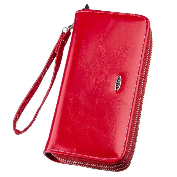 Кошелек женский из экокожи KIVI 19054 розовый