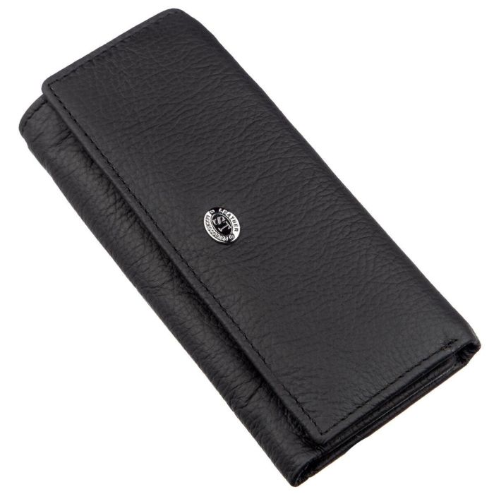 Чоловіча ключниця-гаманець ST Leather 18839 чорний