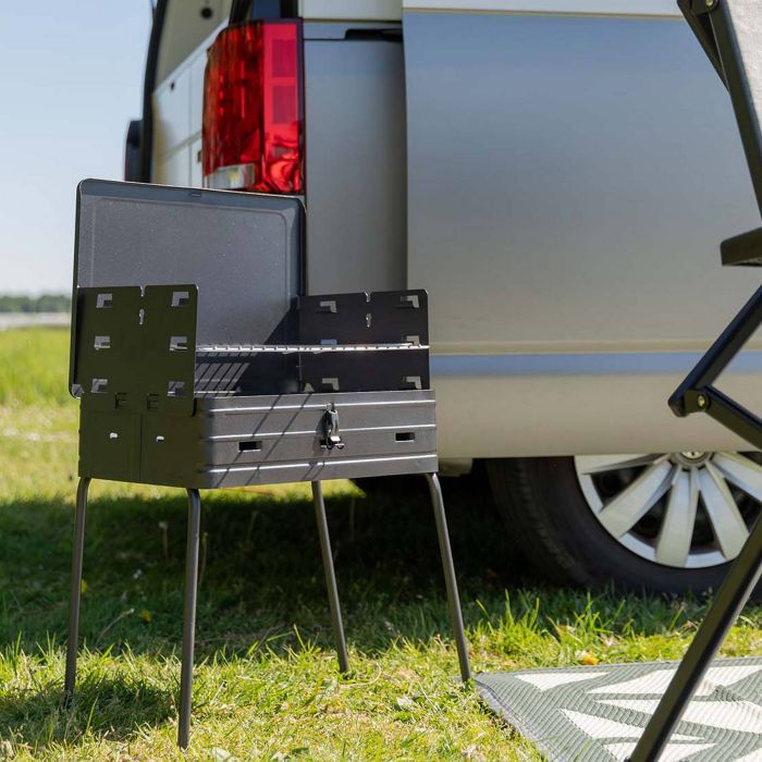 Гриль вугільний Bo-Camp Suitcase Model Black (8130030)