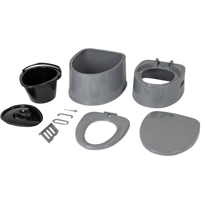 Біотуалет Bo-Camp Portable Toilet Comfort 7 Liters Grey (5502815) Discounted