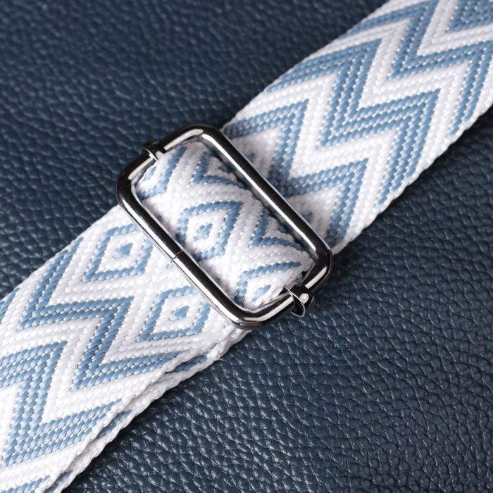 Повседневная женская сумка на плечо из натуральной кожи Vintage 22911 синяя